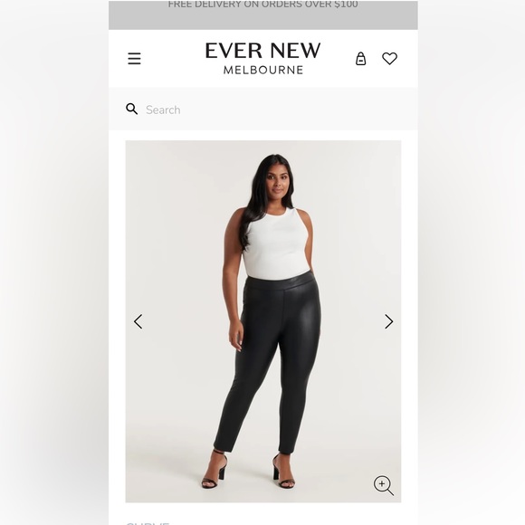 Ever New (Forever New) Veronica Vegan Leather Leggings - Picture 10 of 14